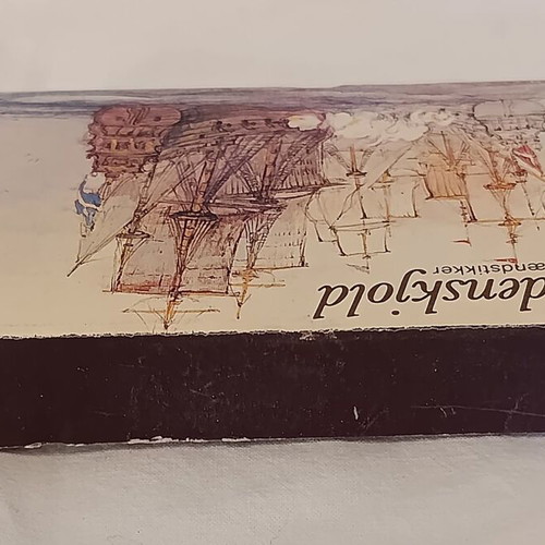 Tordenskjold vintage matchbox used, Denmark 1970