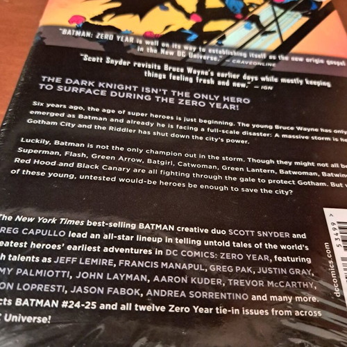 DC Comics Zero Year new, sealed