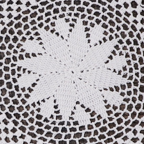 Crochet doilies set of 3 white like new