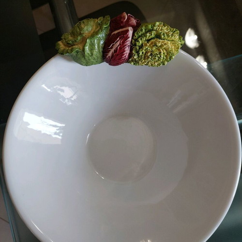 Nadir salad bowl with 3D decoration new