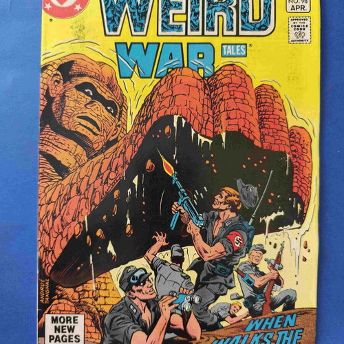 Weird War Tales 98 comic used, English