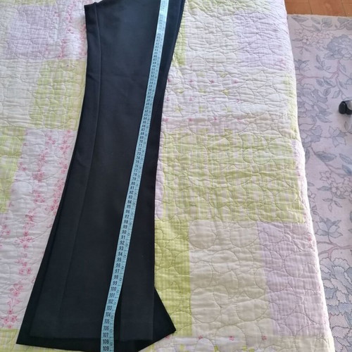Calvin Klein jeans pants size M new, black with front slit