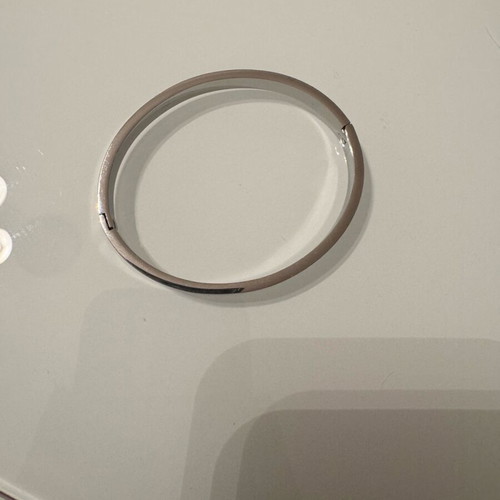 Stainless new silver bracelet gray