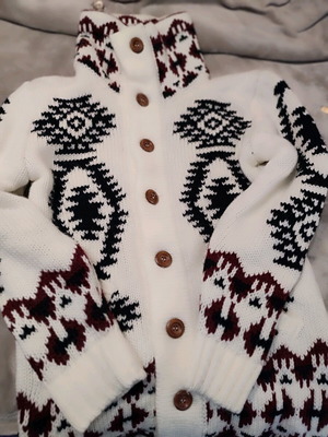 Zen Unicex jacket new, white and brown, size XL
