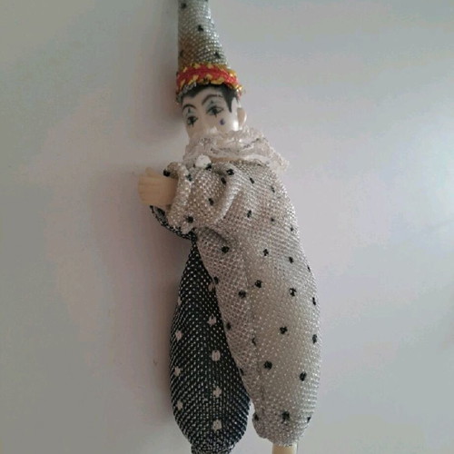 Pierrot vintage decorative used