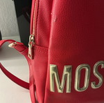 Moschino backpack used, red