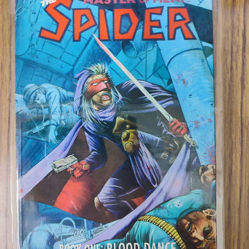 The Spider comic used, Eclipse Comics