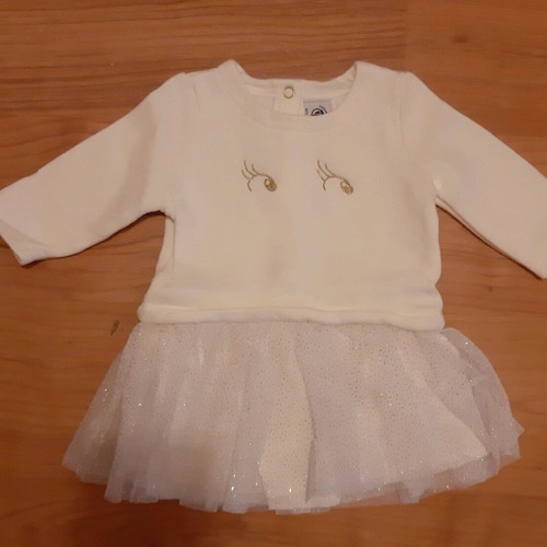 Petit bateau dress new for 6-month-old girl