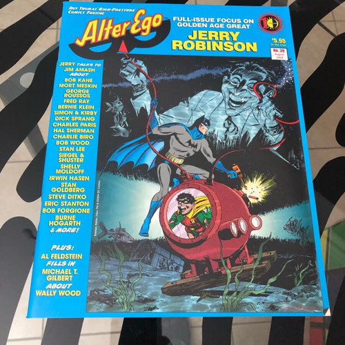 Alter Ego Magazine 39 Batman full issue like new, Jerry Robinson, DC Comics