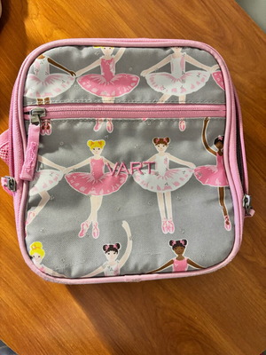 Lunchbox kids with ballerinas like new
