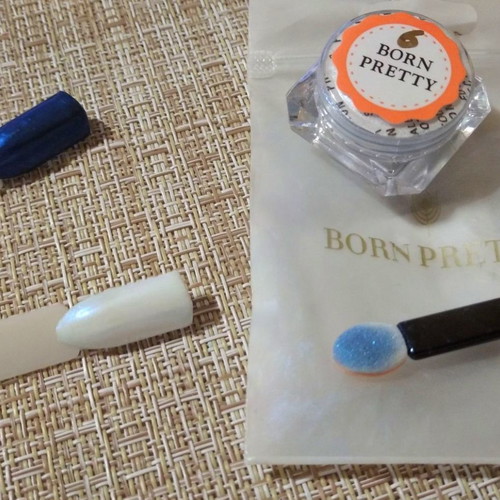 Born Pretty No - 6 Mirror Effect Nail Powder for Manicure and Pedicure