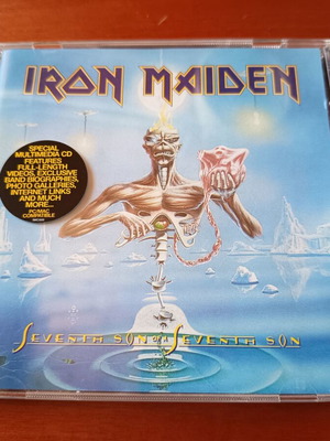 Iron Maiden Seventh Son of a Seventh Son Enhanced Picture CD like new