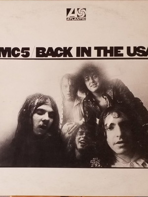 MC5 Back in the USA LP, ελληνική έκδοση, VG+