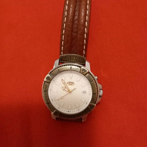 Camel Active men's watch like new, brown