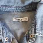 Γυναικείο τζιν μπουφάν Pull & Bear καινούργιο, μέγεθος small, μπλε