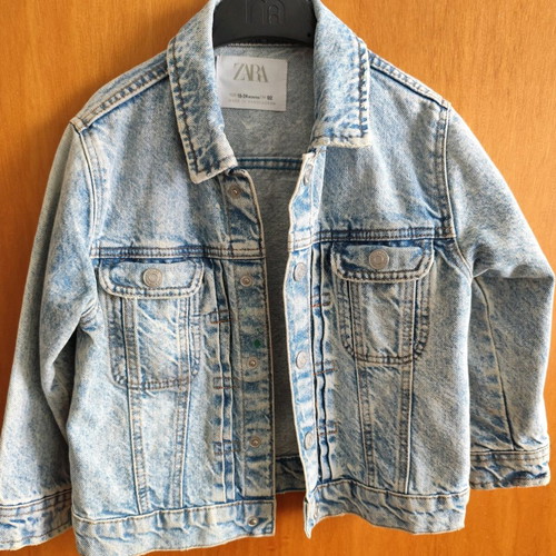 Zara denim jacket 92 cm like new