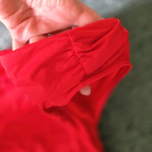 Marks & Spencer bikini bottom red, size UK 18, like new