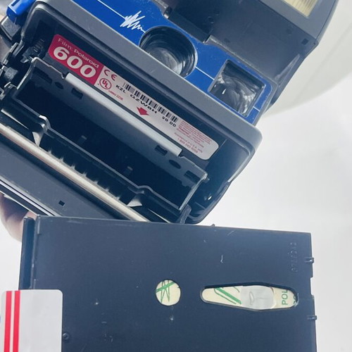 Polaroid 636 Instant Camera used with Polaroid 600 film
