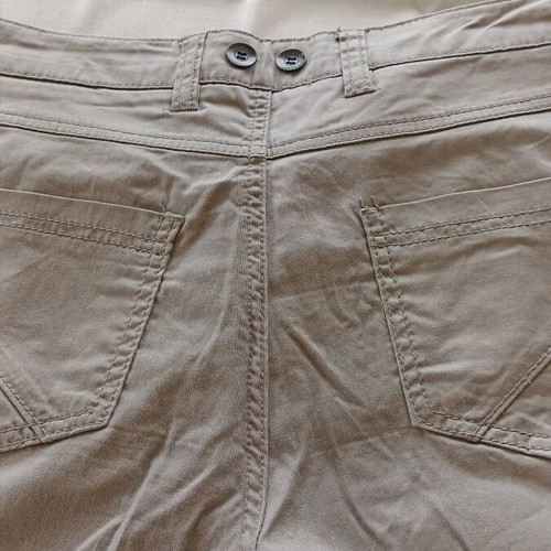 Sublevel women's gabardine pants like new, size M, gray-beige