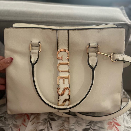 Guess crossbody bag, white