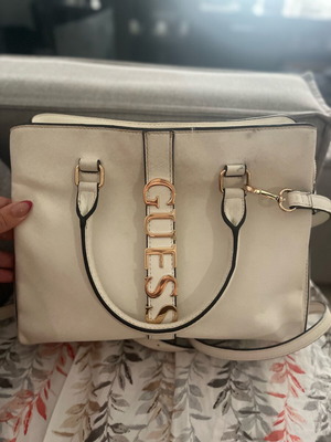 Guess crossbody bag, white
