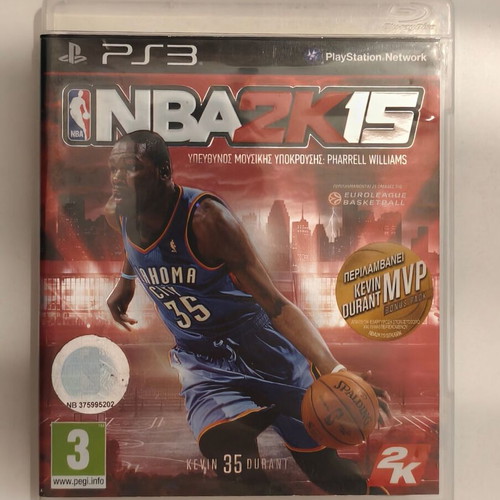 Sony PlayStation 3 Game NBA2K15 like new