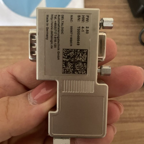 Deltalogic ACCON-NetLink-PRO Compact Siemens S7 PLC Ethernet Adapter used