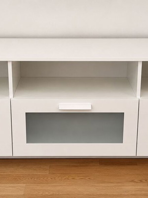 TV stand like new with 3 drawers and 3 shelves, 180x41x53 cm