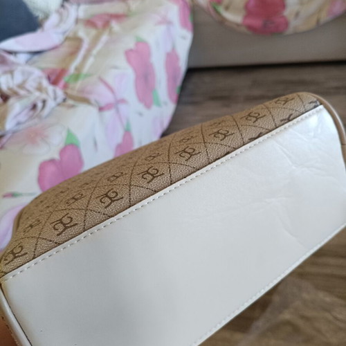 Shoulder and Handbag Set new, beige with gold details