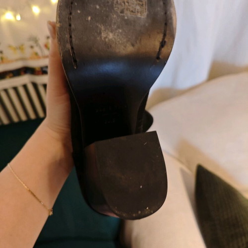 RAG & BONE leather ankle boots used, black