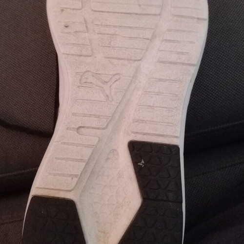 Puma athletic girls' shoes size 37 like new black