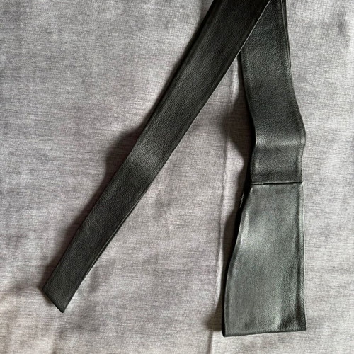 Mango black wrap obi belt like new, adjustable