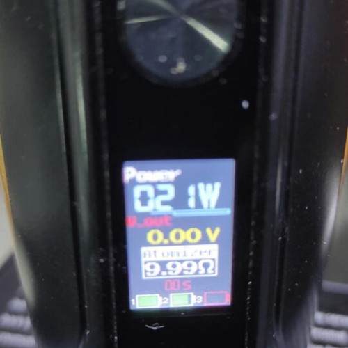 Vaptio N1 Pro 240W vape mod used without batteries and atomizer
