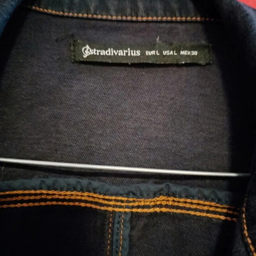 Stradivarius blue jacket like new, size medium