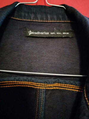 Stradivarius blue jacket like new, size medium