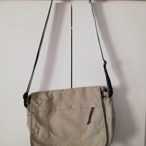 Polo crossbody bag used, beige