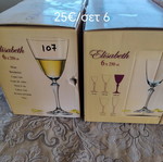 Elisabeth wine glass set of 6, 250ml