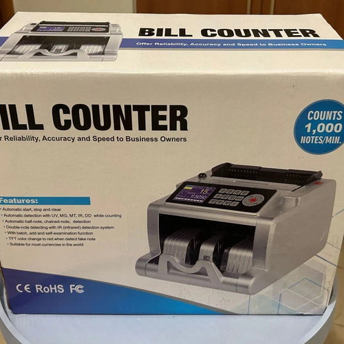 Conceptum AL-580 EURMIX Bill Counter like new with counterfeit detection