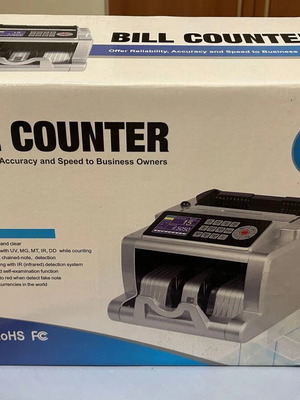 Conceptum AL-580 EURMIX Bill Counter like new with counterfeit detection