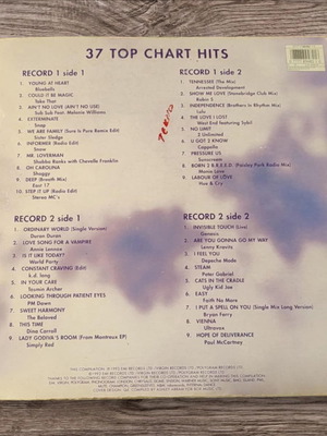 Now That's What I Call Music! 24 vinyl records used, 2 discs