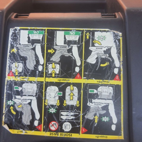Isofix base Peg Perego used for car seats