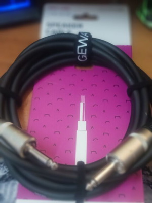 Καλώδιο ηχείου GEWA 3μ 6,3mm αρσενικό σε αρσενικό