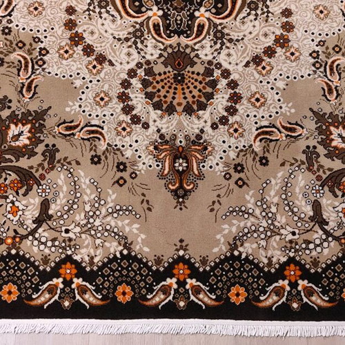 Wool rug 2.50x3.50 like new with floral and lachouria patterns