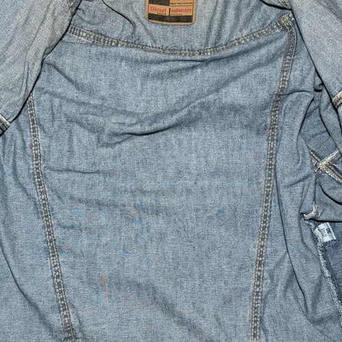 Diesel Denim Jacket like new, light blue vintage wash, classic fit