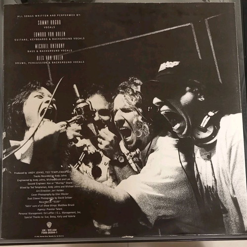 Van Halen For Unlawful Carnal Knowledge vinyl used, rock