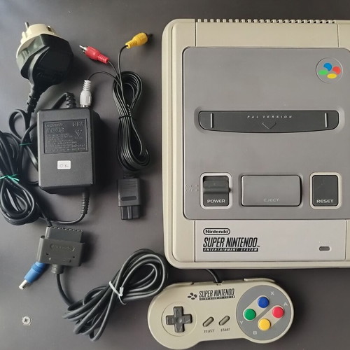 Super Nintendo Entertainment System (SNES) used, fully functional