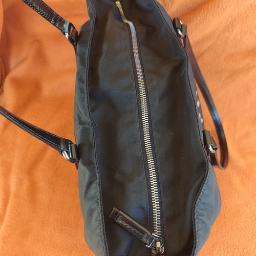Prada shoulder bag in black nylon