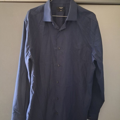 Jack & Jones men's long-sleeve shirt XL new, dark blue