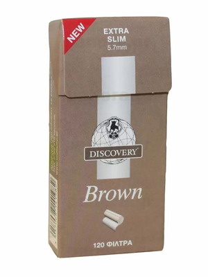 Discovery filters unbleached Extra Slim 5.7mm 120 pcs new