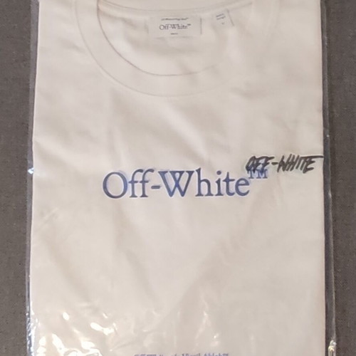 Off White white t-shirt, size Large